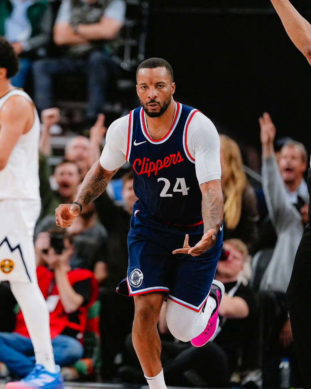 快来夸下今天的豹吧👏nba季后赛掘金vs快船 ​​​