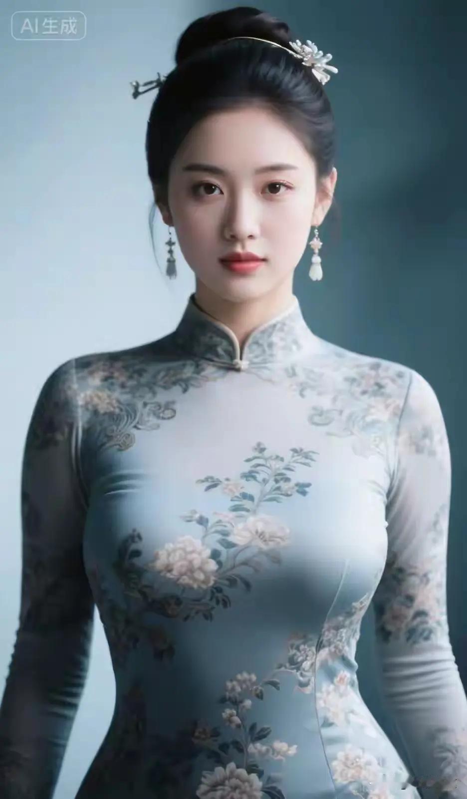 古典旗袍，优雅气质，韵味十足！