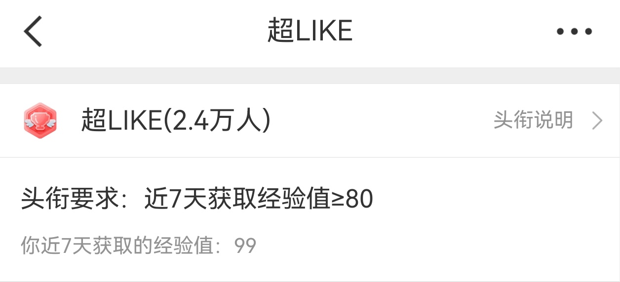 2.4w超like了！鹿毛伟大！！请继续保持！继续补耗！长时间不动超like也会