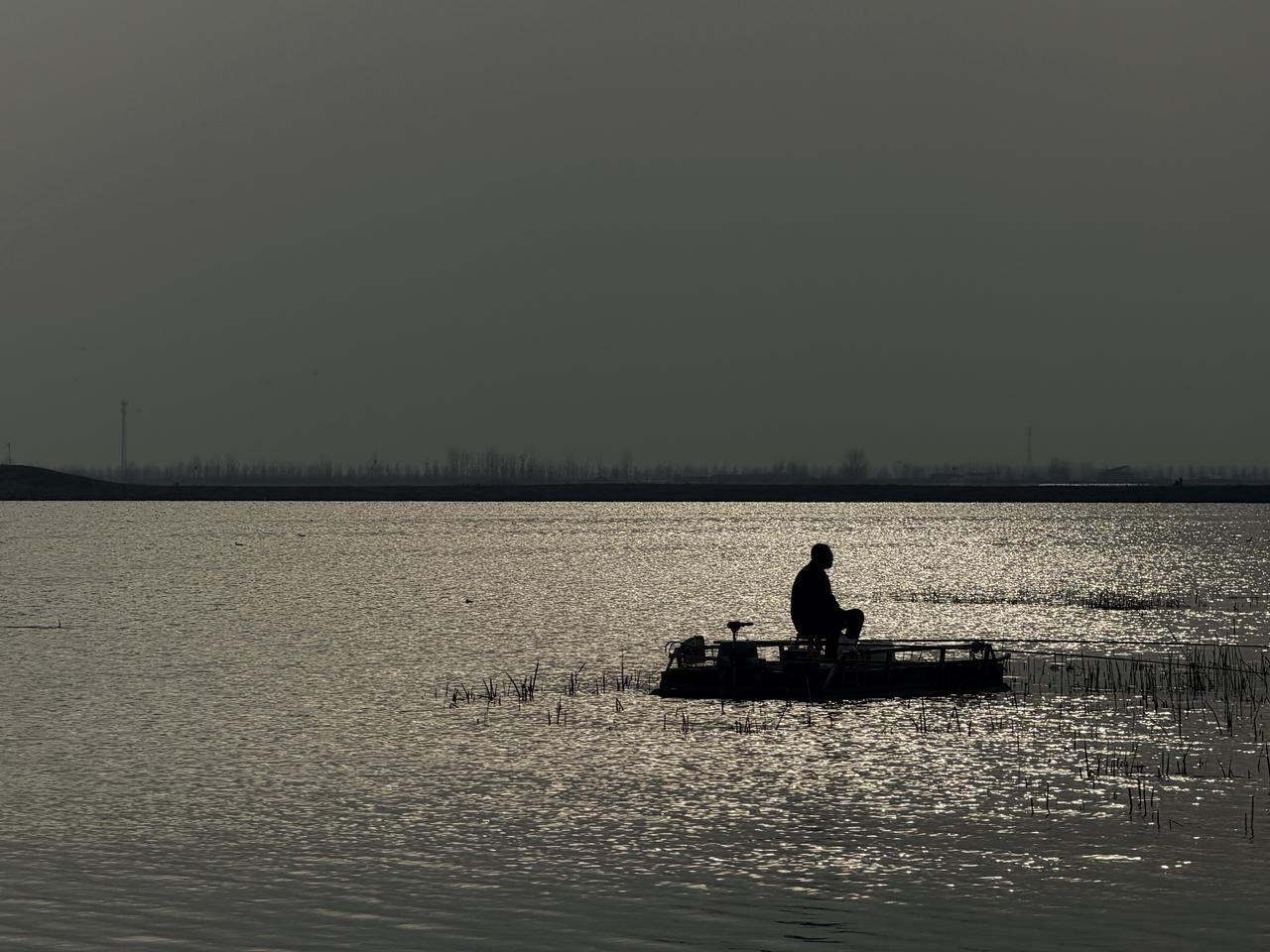 新乡 辉县 共海湿地公园 日落🌅 取景器里的世界