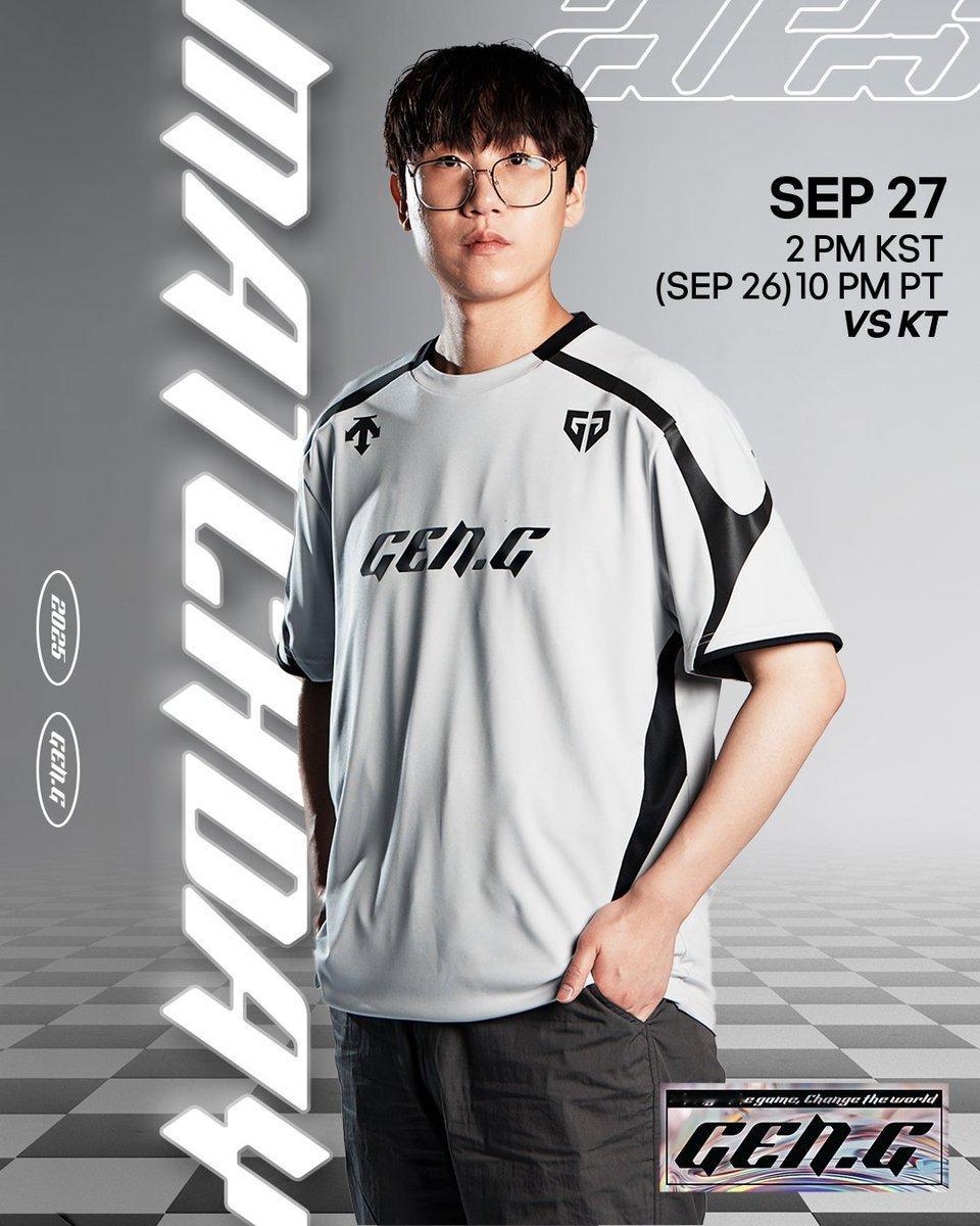 对战海报来喽🤍ruler和💜ruler27号GEN vs KT2025lck