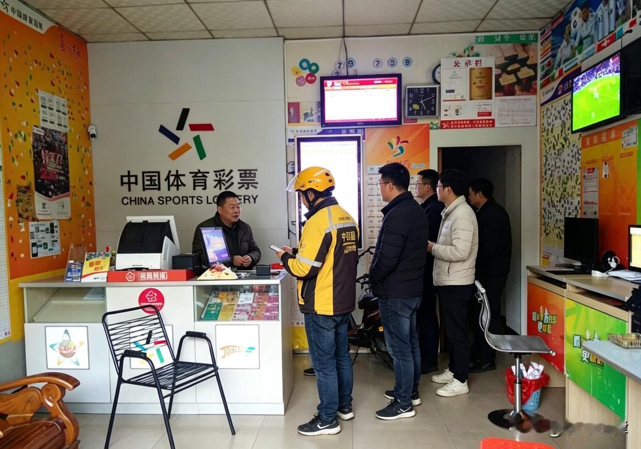 楼下彩票店最近挂出新招牌：“两元理财，稳赚不赔”。我笑问老板什么意思，他弹了下烟