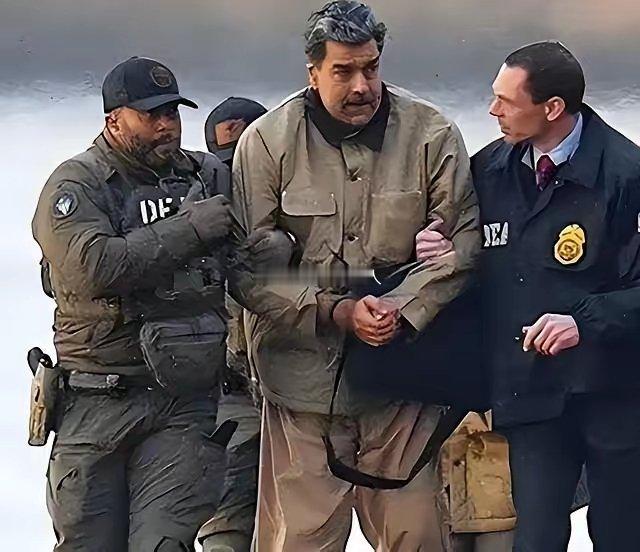 剧情大反转！马杜罗被扣后，阿根廷突然出手谁也没料到，马杜罗被美军强行扣押、带到美