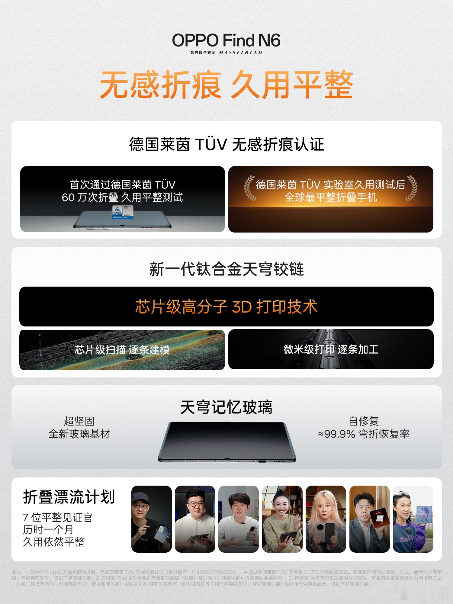 Find N6 主打「无感折痕，久用平整」其实对折叠屏老用户来说，折痕影响不是很