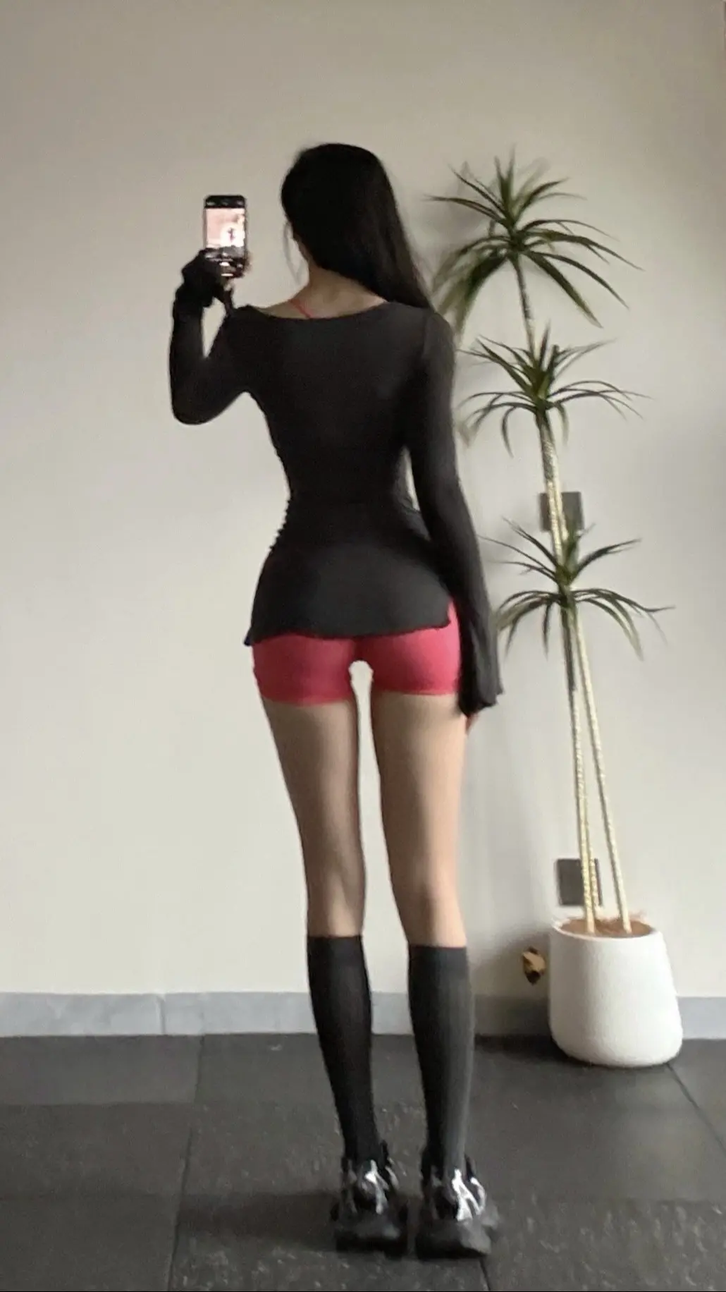健身女孩。最近真的瘦了一圈⭕