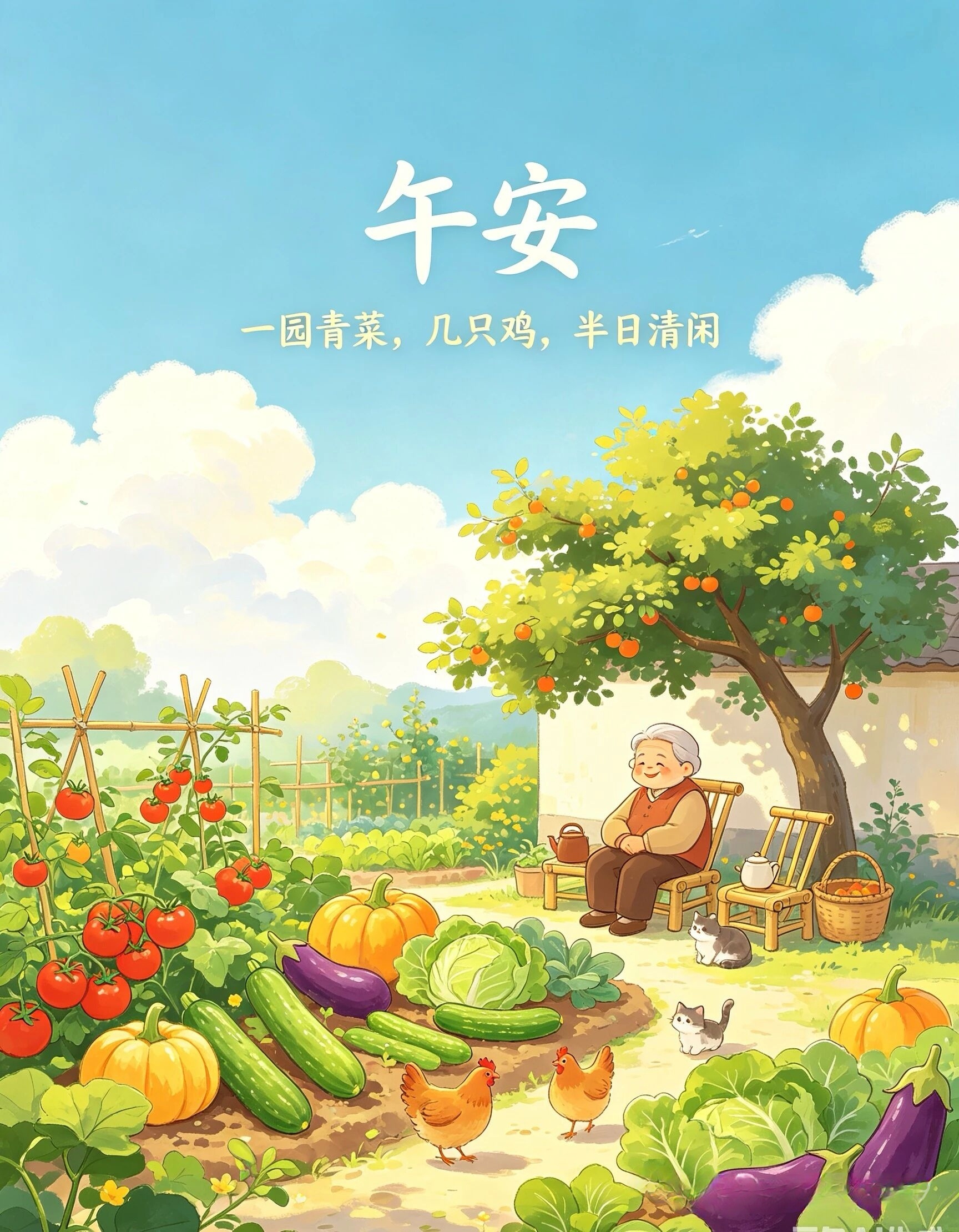 这就是我梦想的生活啊。 