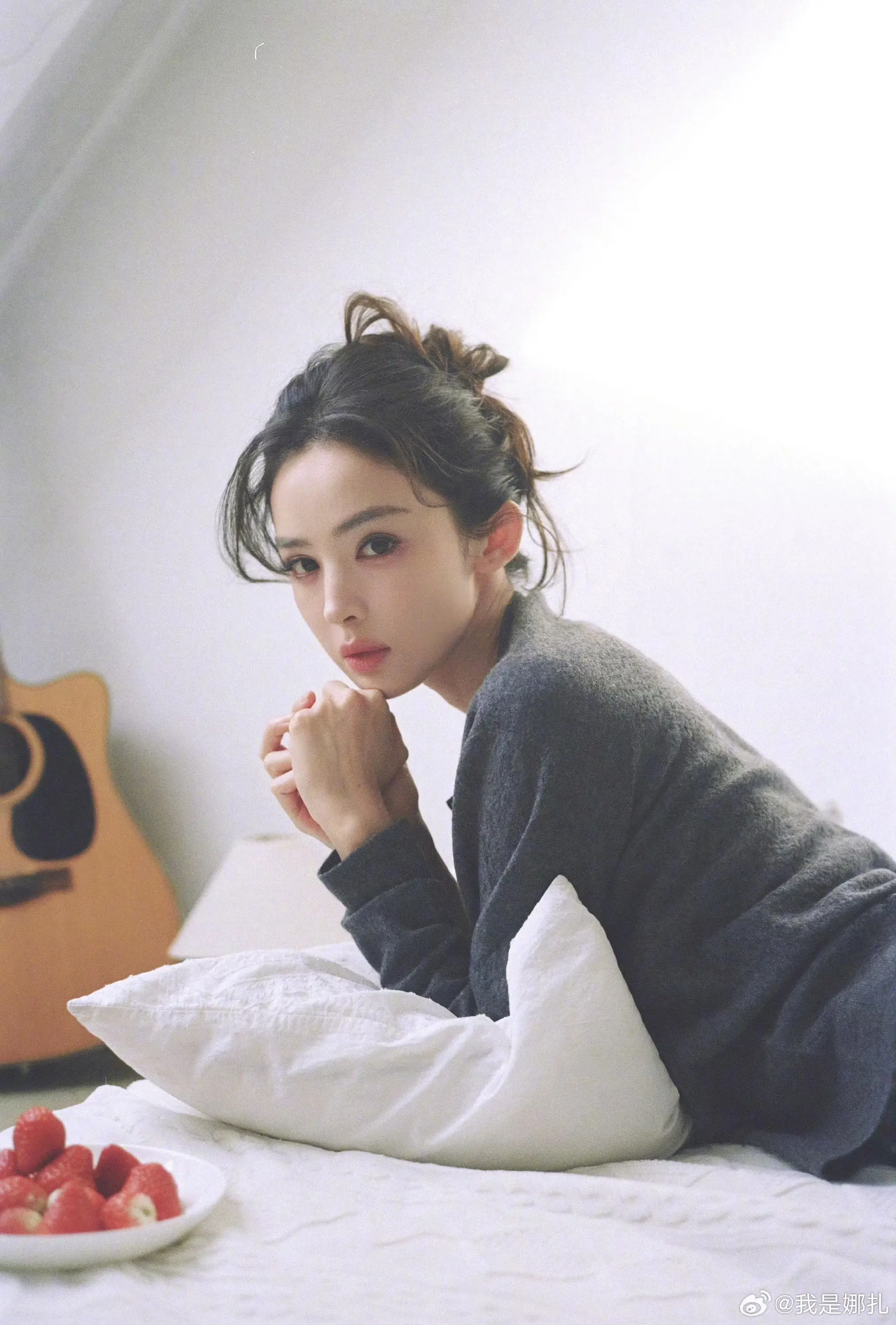 娜扎。