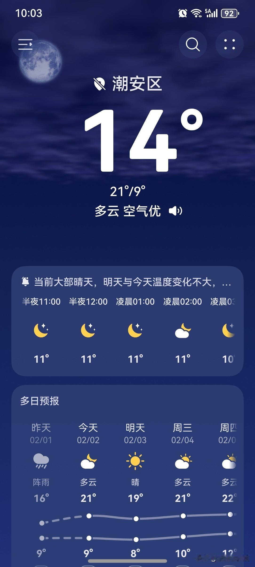 广东的冬日暖阳体验卡续费中！

2月2～3日，广东大部晴到多云，昼夜温差较大，粤