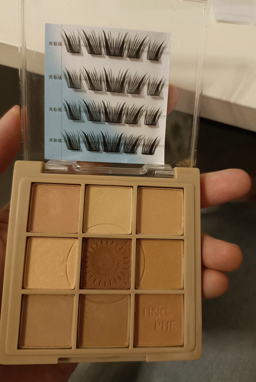 为了少带盘睫毛我已绞尽脑汁。。。 