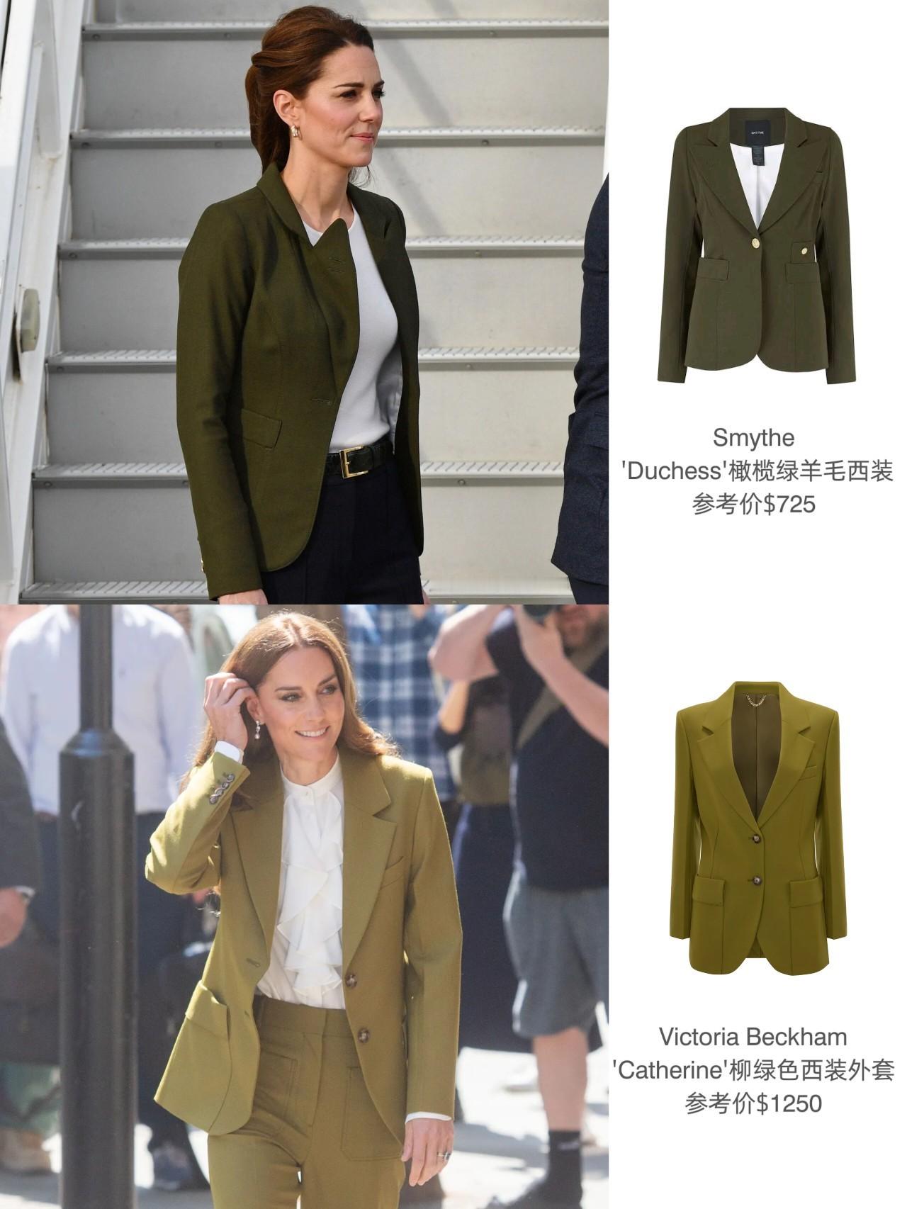 一组Katie的绿色系西装外套🧥各种“五颜六色”的绿，今年新Get了一件Ral