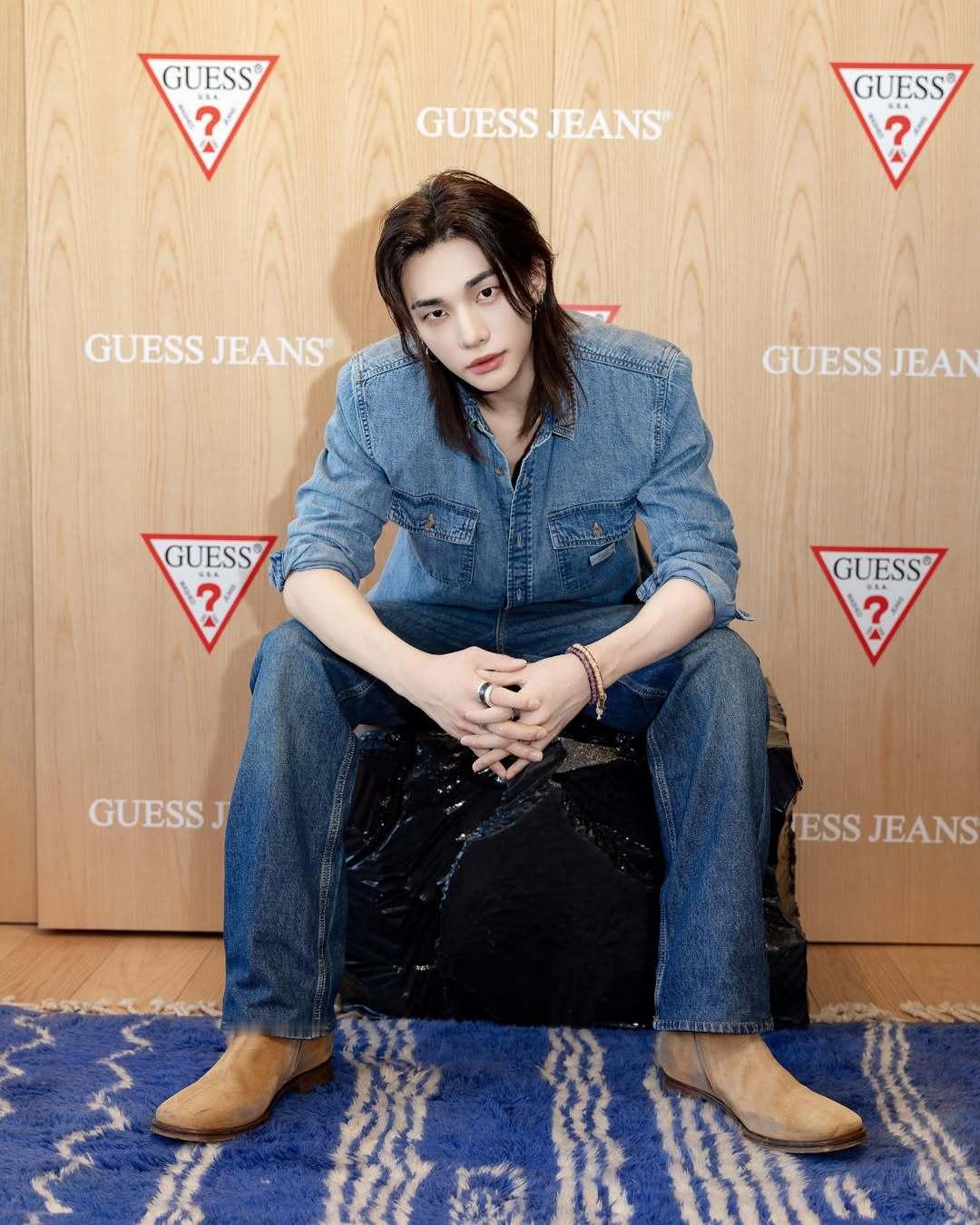 黄铉辰✖️GUESS JEANS Melrose 风格大赏
