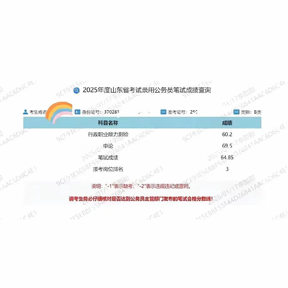 在山东省考行政编制太难了，某考生2025年国考省考双进面，本以为有一个能够上岸，