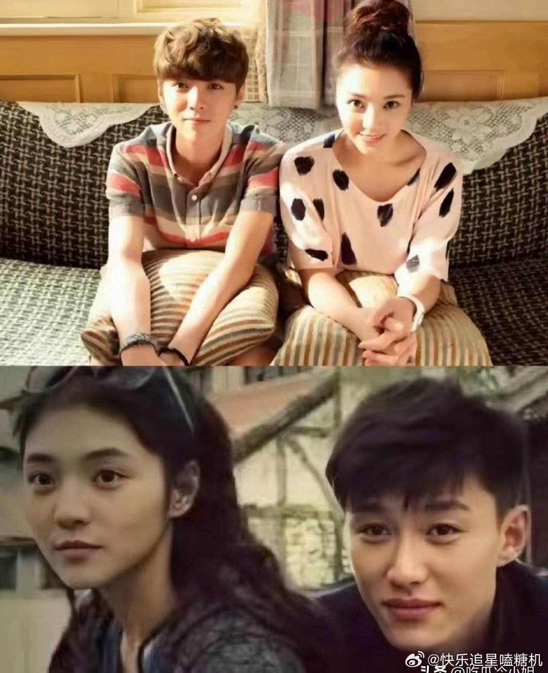 代旭火了。但很多人不知道，他老婆比鹿晗还早红。尹雨航，15岁就去了法国。苏菲·玛