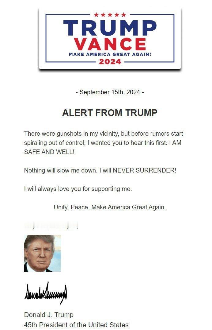 棕榈滩郡警察局在新闻发布会上表示，在特朗普枪击案现场附近发现了一支装有瞄准镜的 