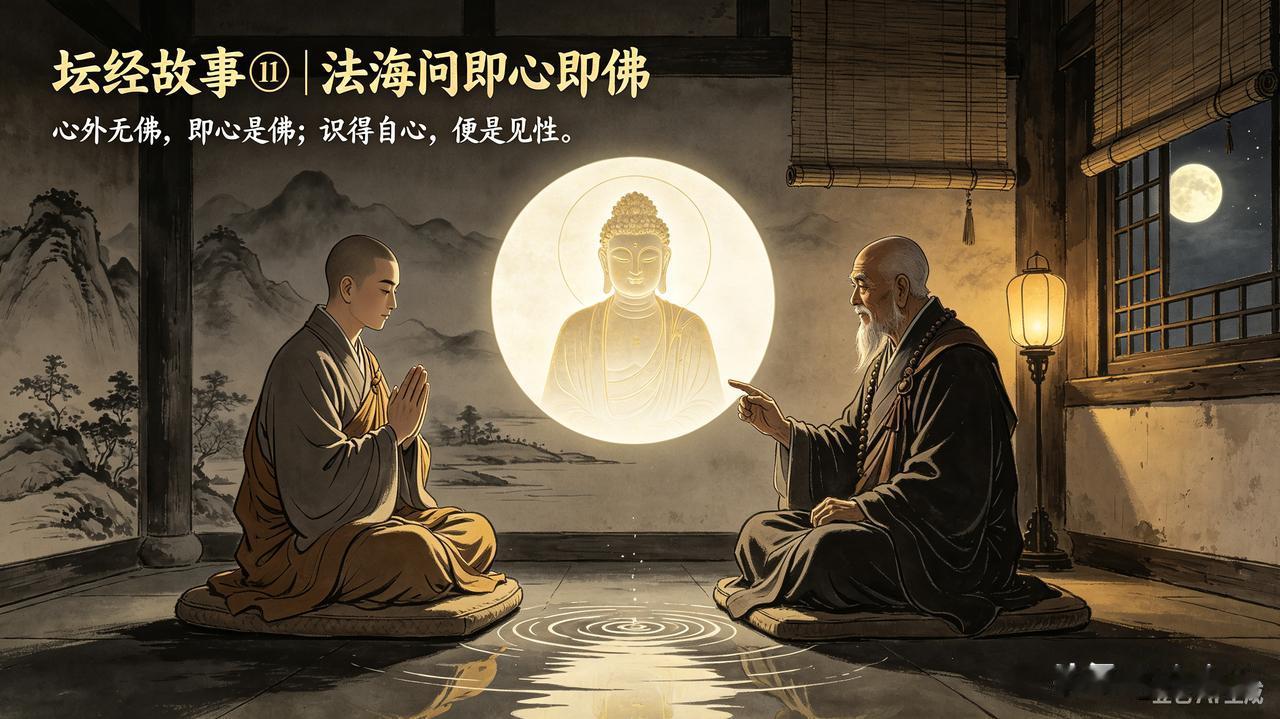 坛经故事⑪‖ 法海问即心即佛

法海是韶州曲江人，自幼出家，聪明好学。他听说惠能
