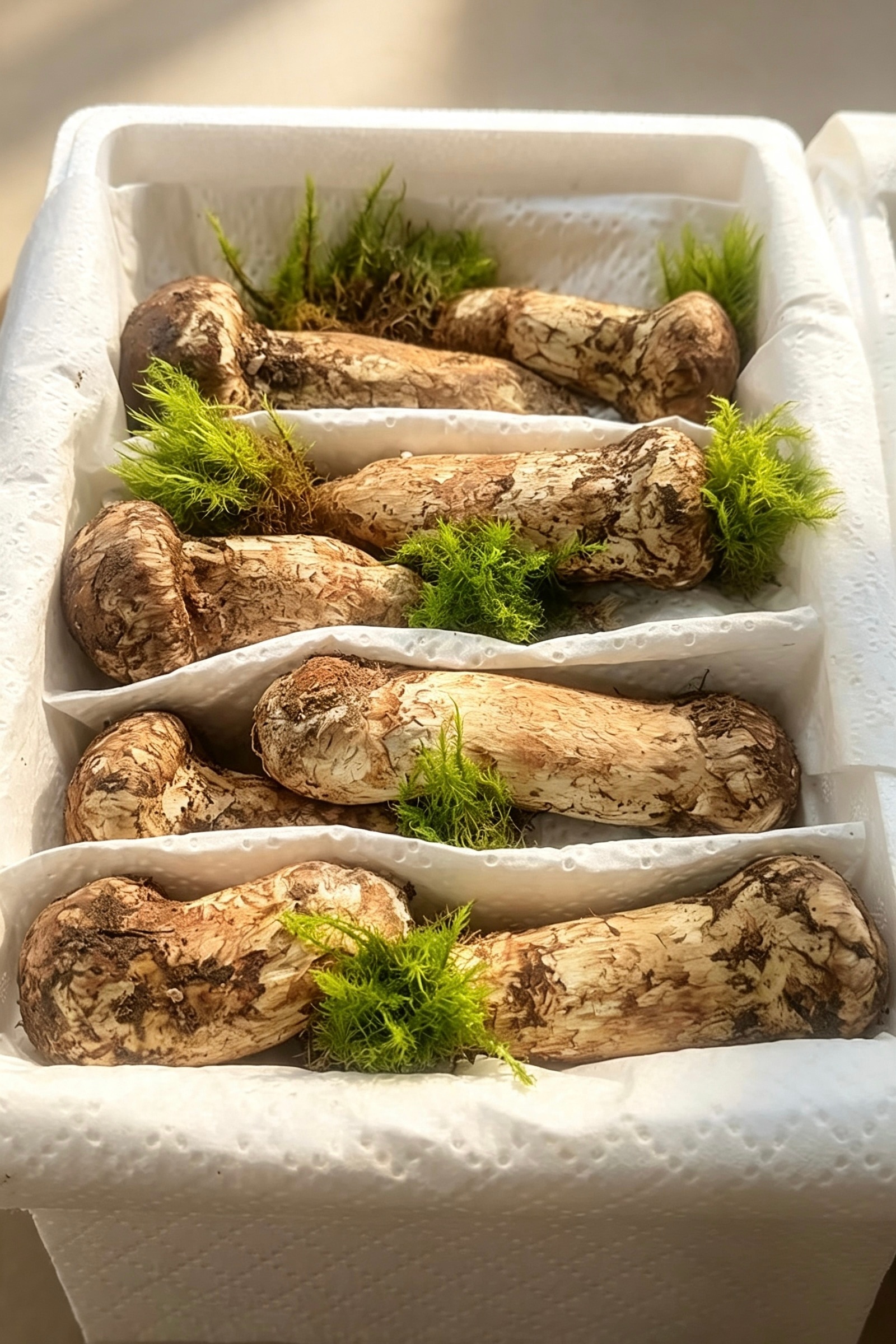 你们说要拿来送领导和大客户的新鲜A级松茸🍄🟫，¥460/斤（两斤包邮），个头
