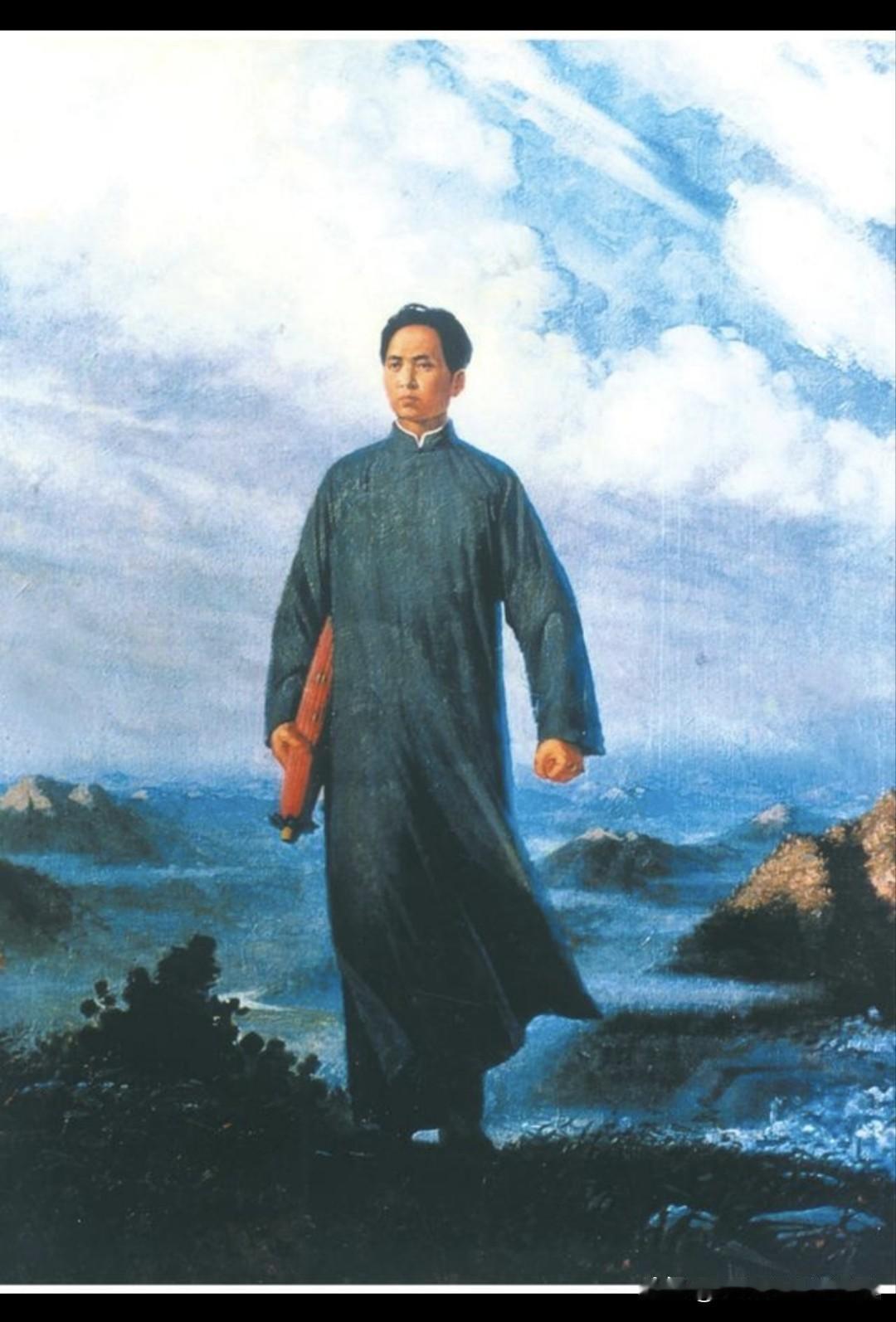 带领中国共产党，团结全中国人民，推翻了压在中国人民身上的三座大山，打败了日本军国