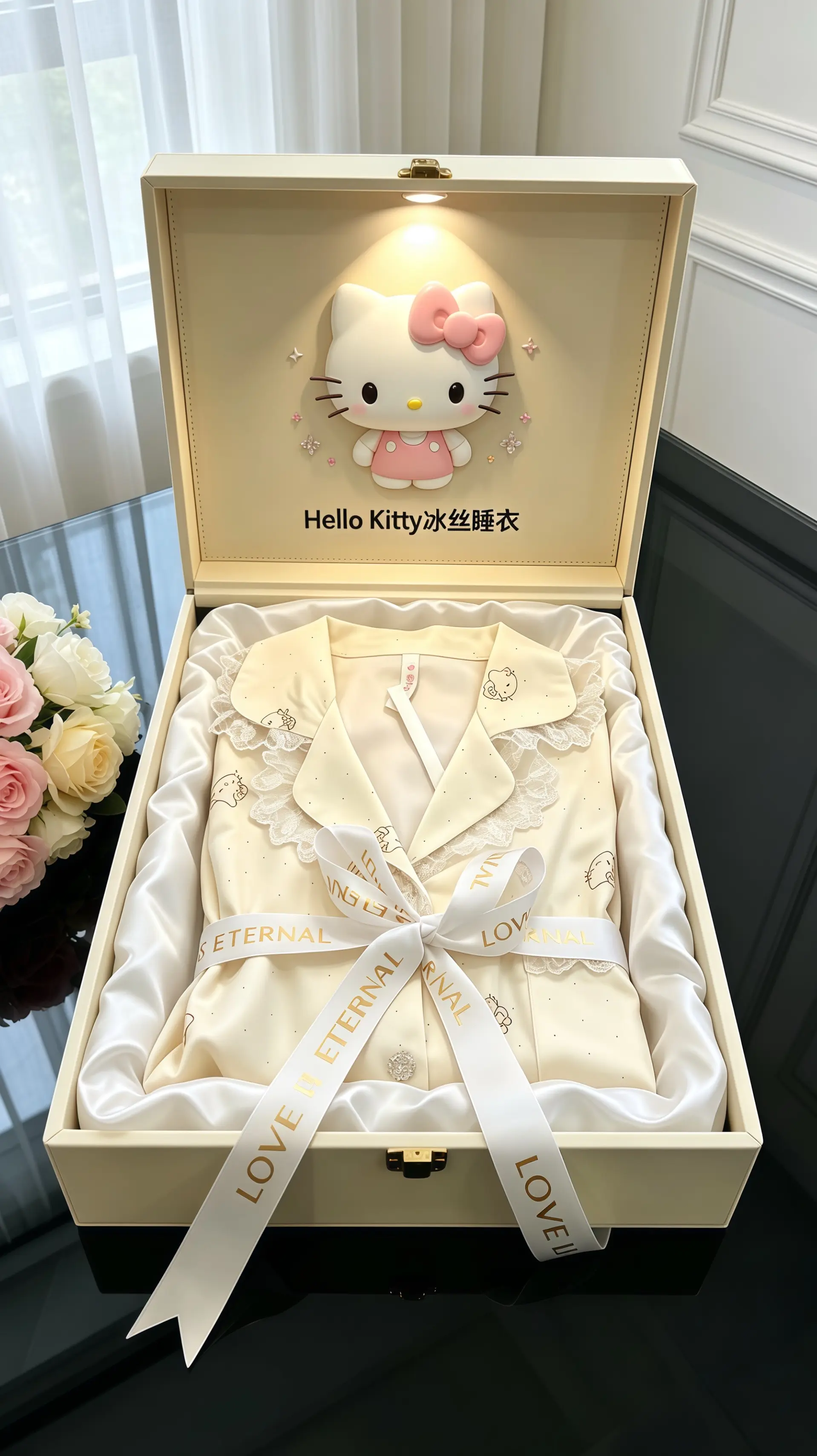 睡衣家居服好物推荐Kitty猫少女心好物 家居服仪式感