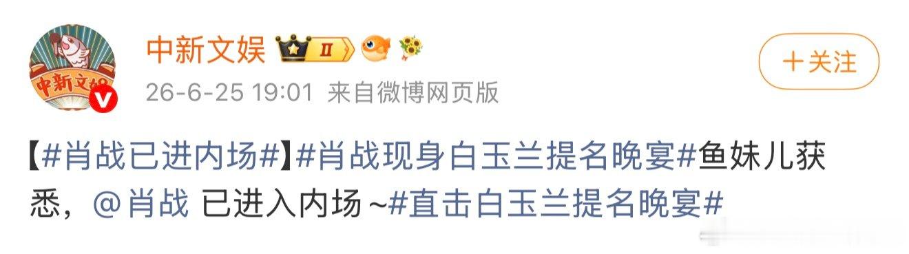 肖战没走白玉兰绿毯肖战没走白玉兰晚宴绿毯 肖战没走白玉兰绿毯，看不到了白玉兰提名
