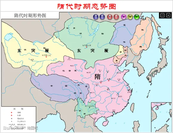 隋朝君主画像图集