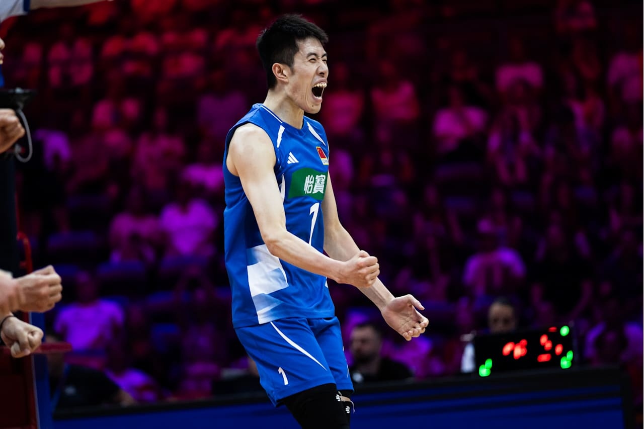 温子华14分（28扣14中5失误被拦）在一些细节上，还需要加强！中国男排vs比利