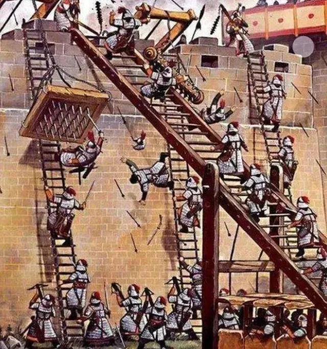 攻城战为什么会有士兵愿意第一个爬云梯？那要看开出什么价码，现金数百万，世袭武装部