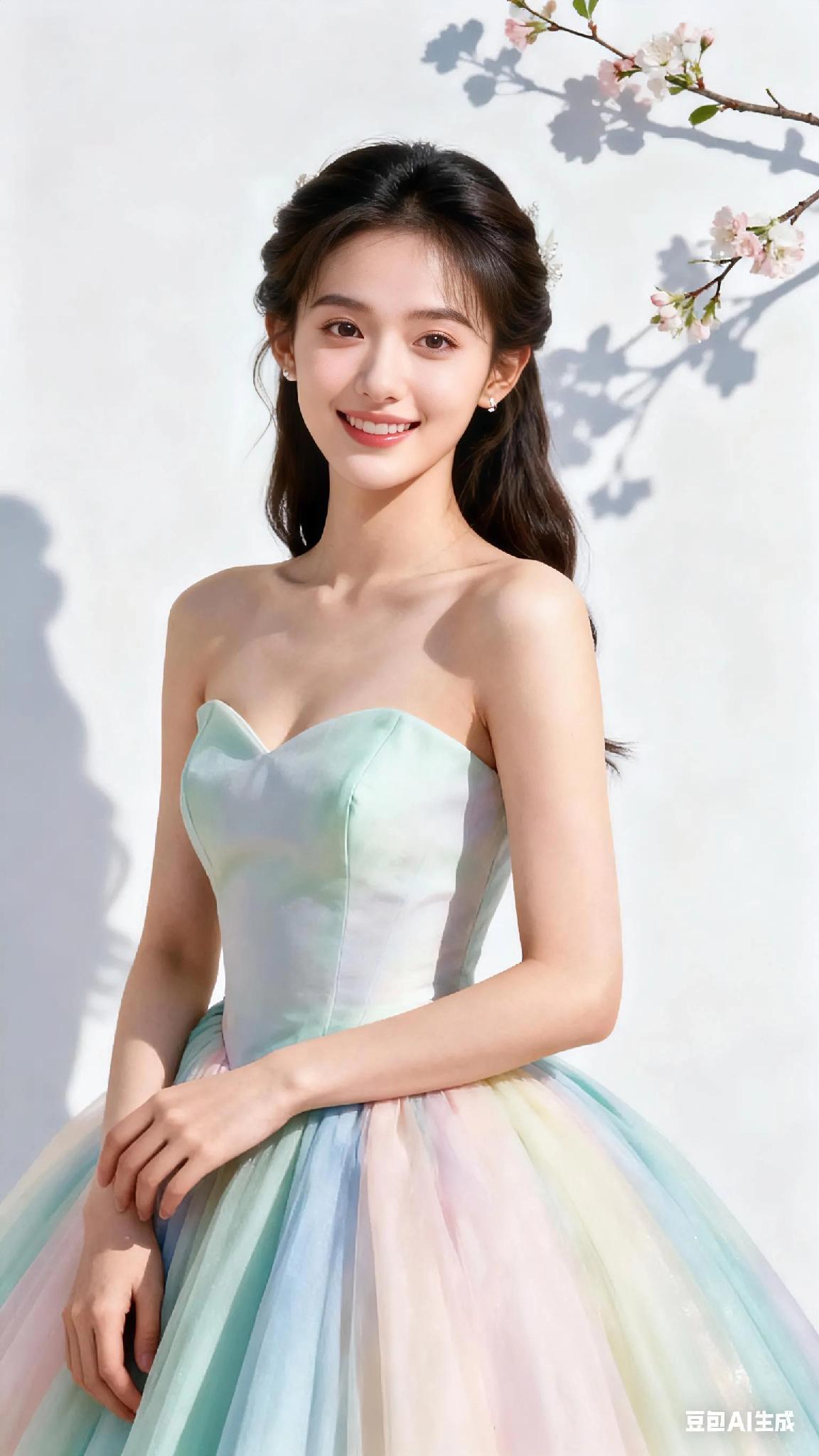 爱笑的女人魅力十足，你觉得呢笑容能治愈一切不好，让你春风满面，魅力诱人！

少女