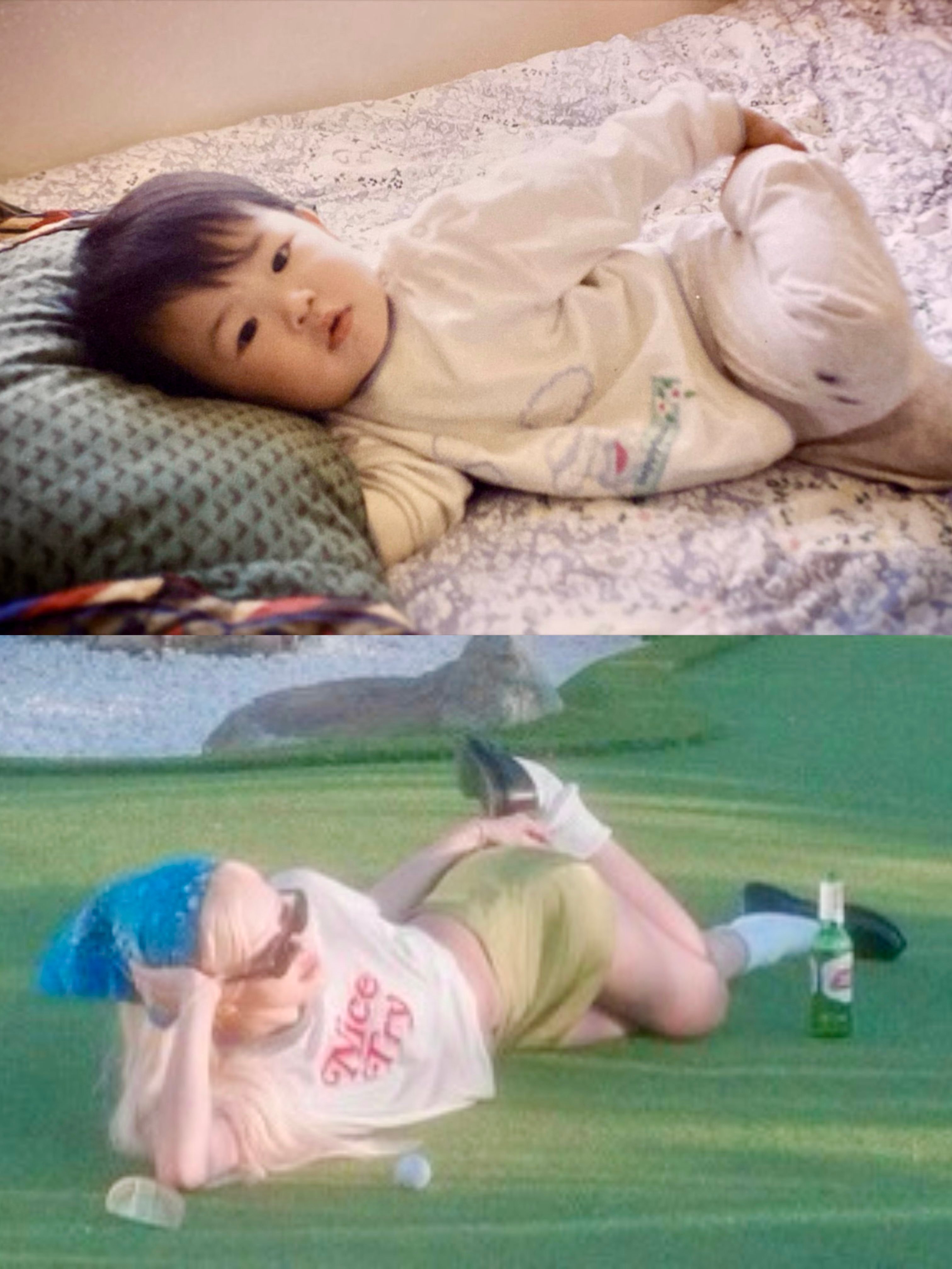 我们小彩英有时不经意流露出的这种萌态才是最可爱的😚😚😚 