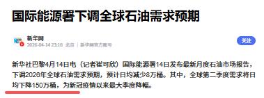 别再妄想原油大反弹了！昨晚的国际油价根本不是什么技术性回调，而是全球能源博弈的桌