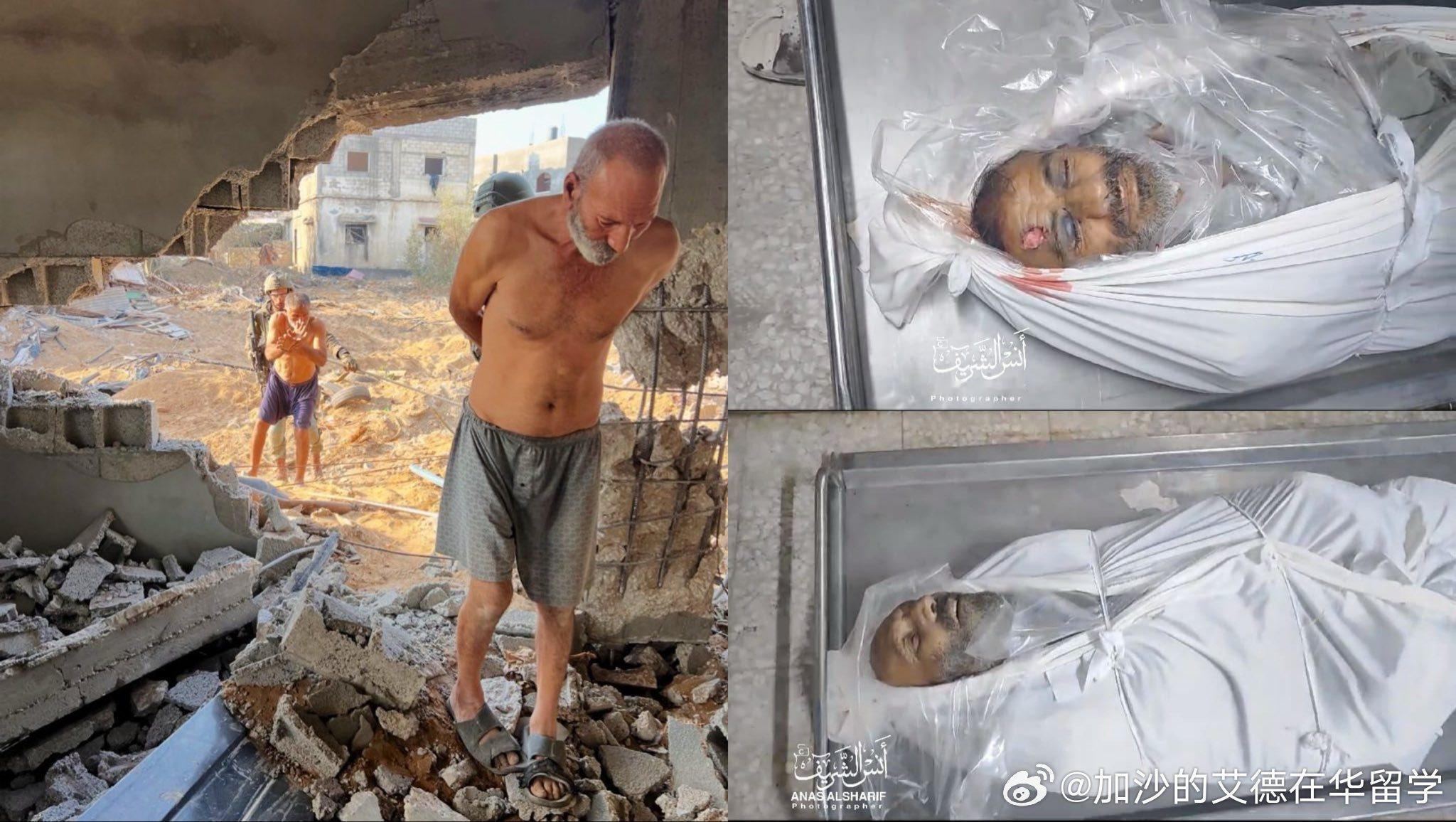 以色列“克菲尔旅”第92营的部队在贝特拉希亚绑架了两名年长的巴勒斯坦男子——阿里