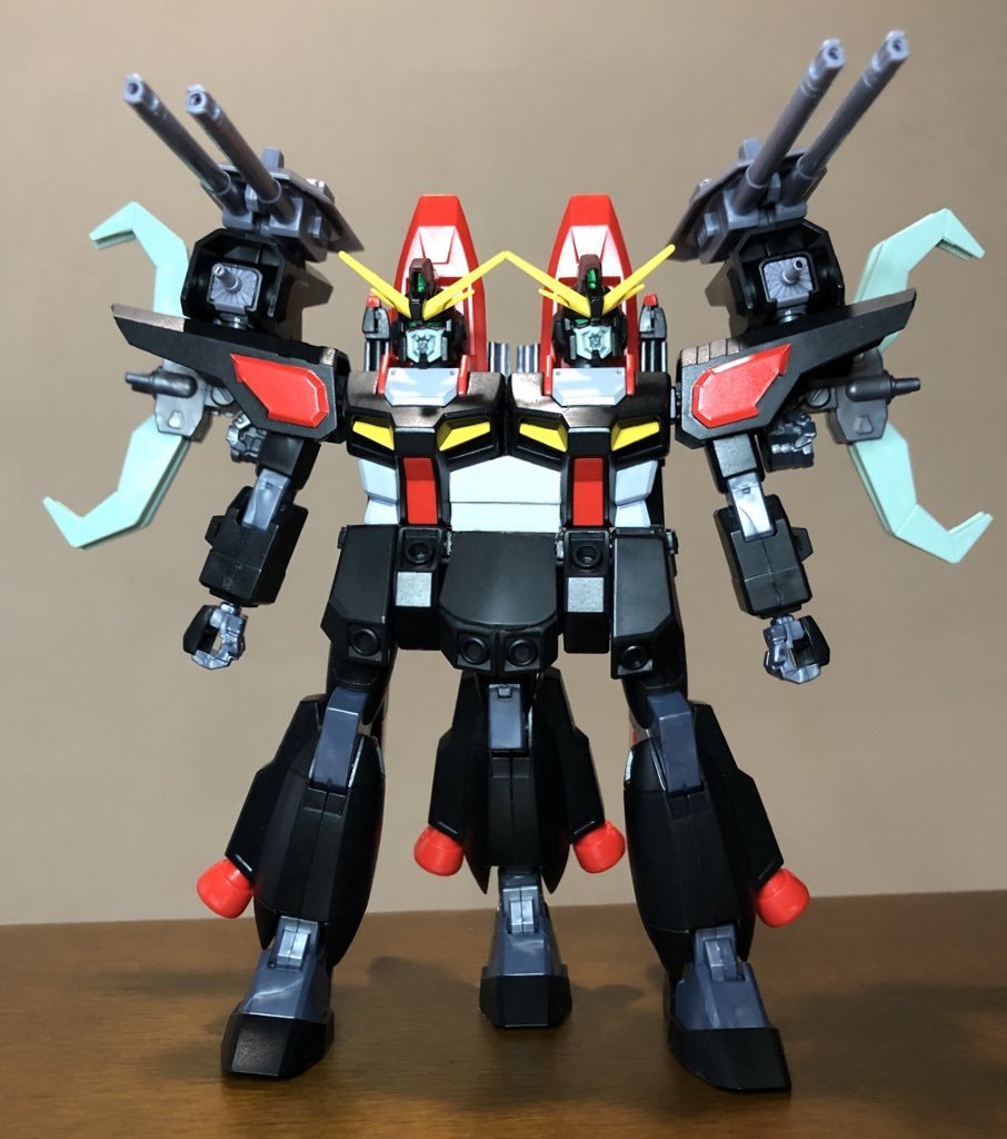 双重强夺高达（by タビタ）高达模型高达模型