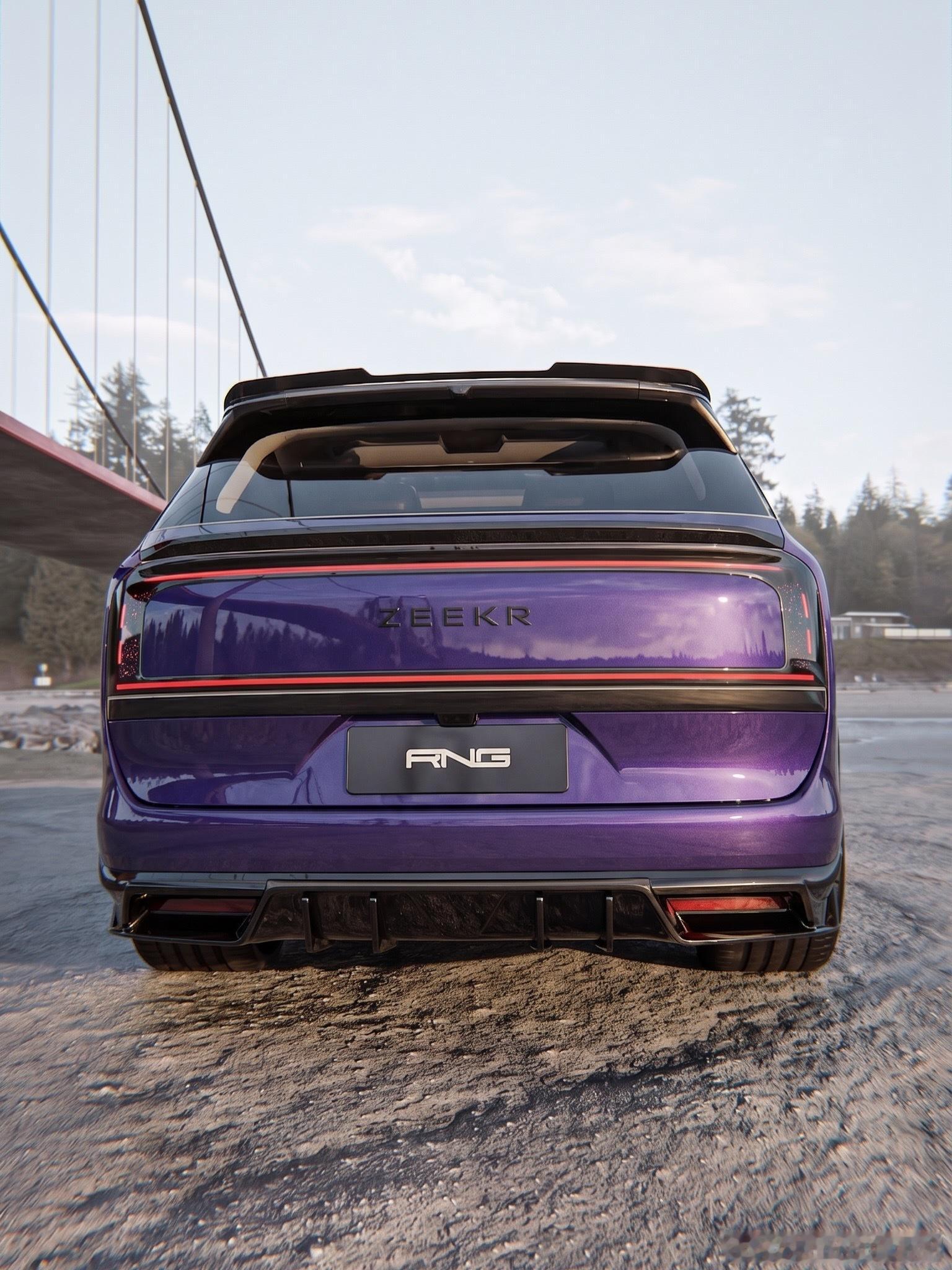 极氪9x by RNG Design in Mystical Purple 🟣