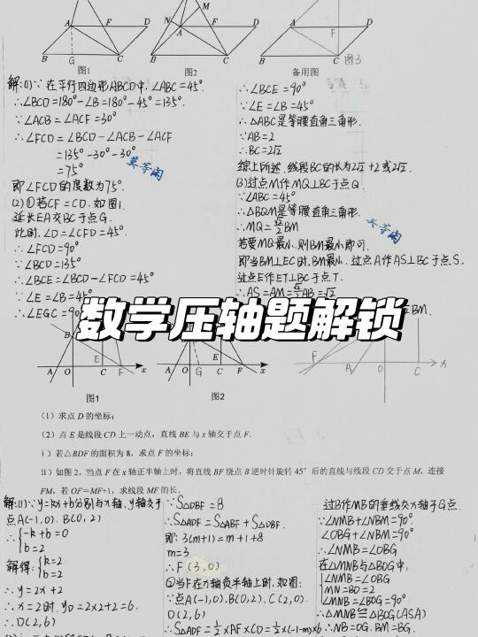 初中数学必刷题📚