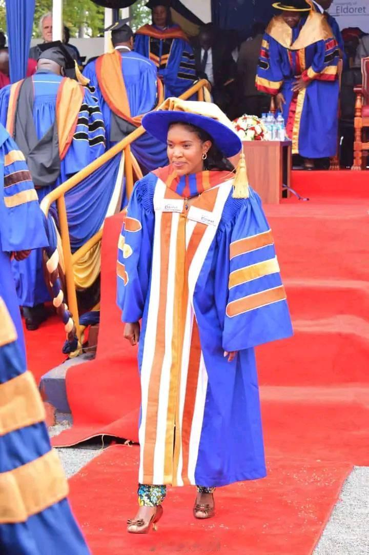 Faith Kipyegon 吉普耶根获得 University of Eldo