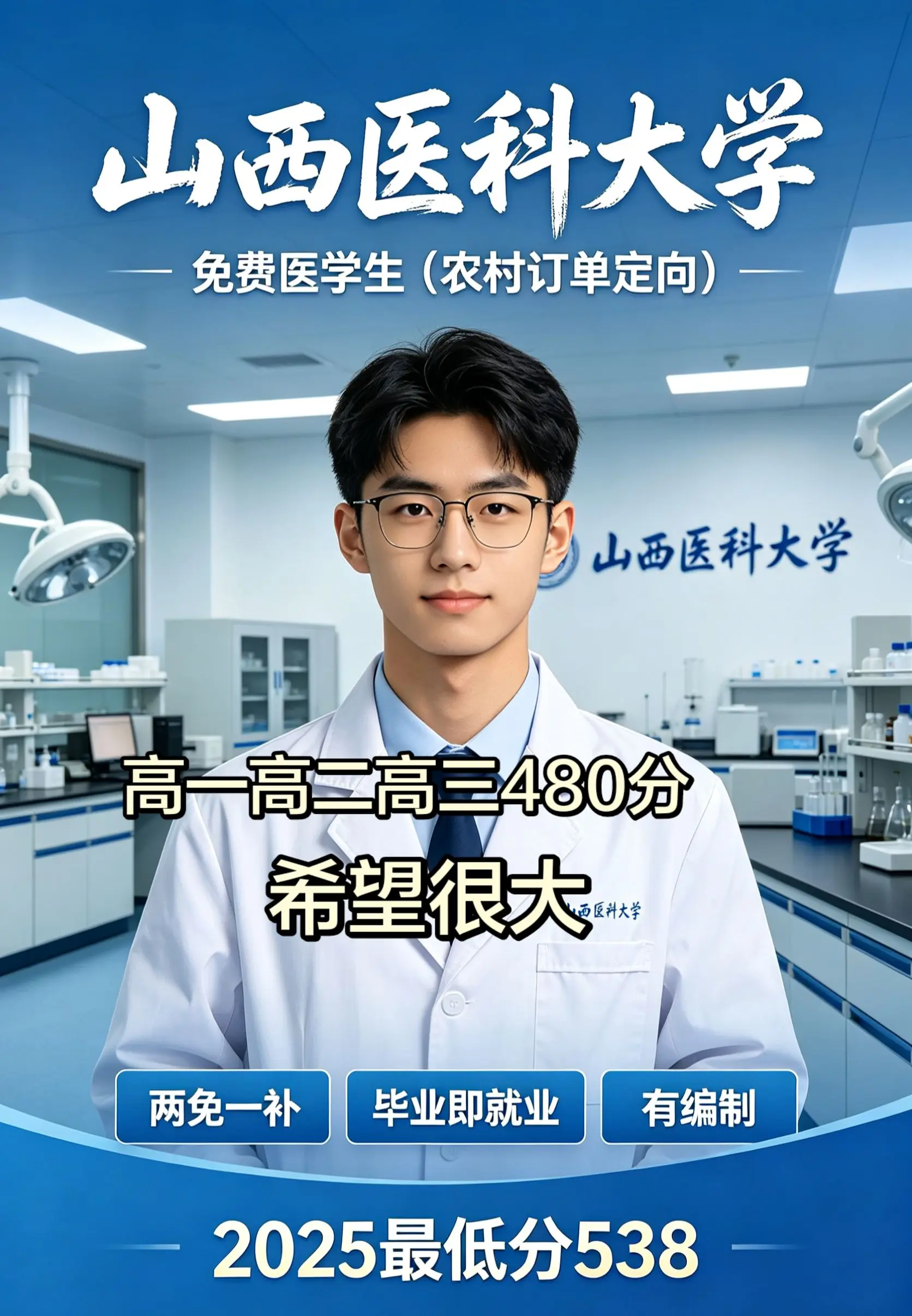 高考提前批免费医学生，大家知道吗？高一高二高三家长注意了！
