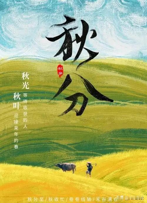 "上午秋分，雨不休；下午秋分，冻死牛"，今年秋分在几点？早知道
明天就是秋分了—
