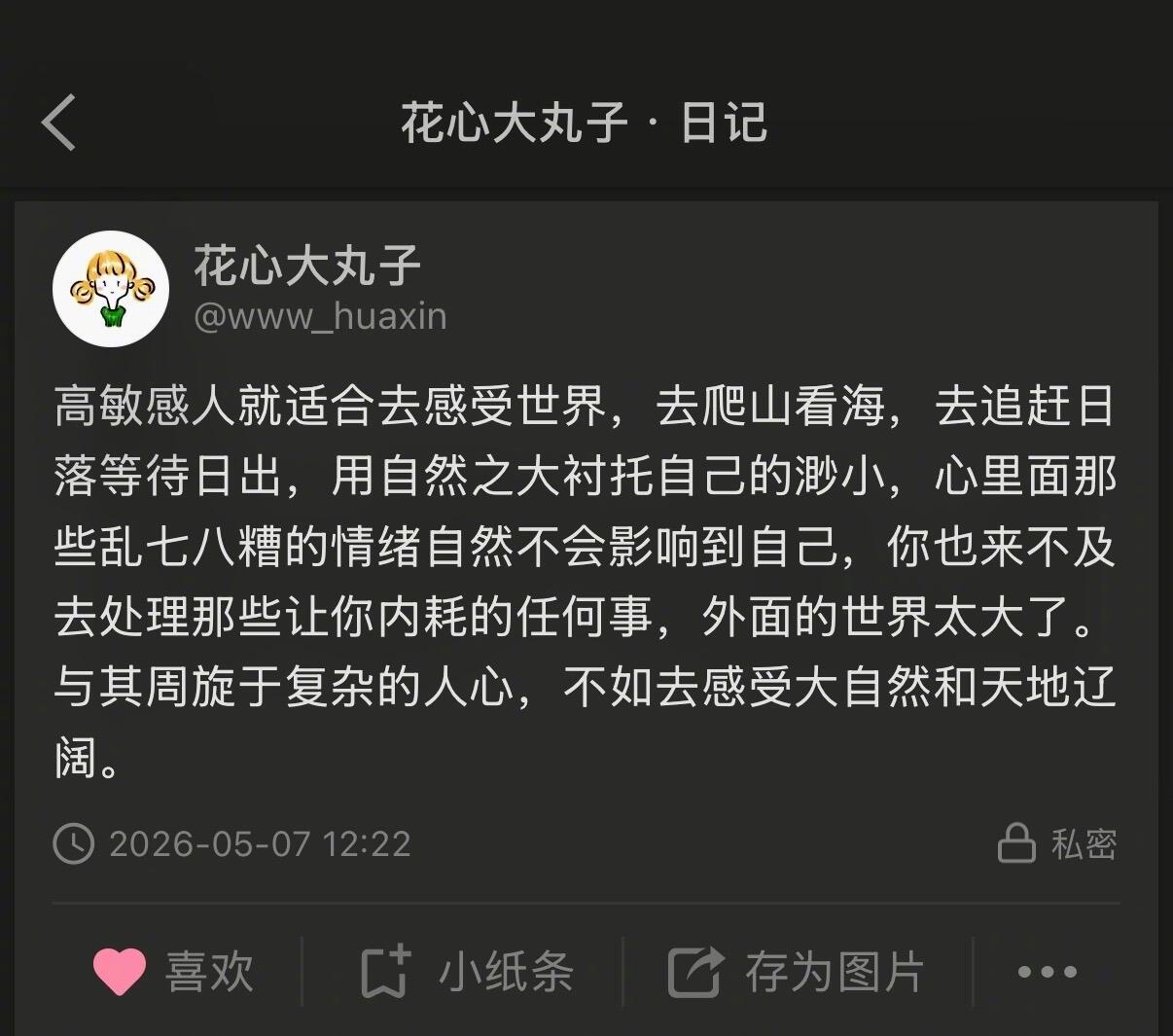 高敏感人就适合去感受世界 