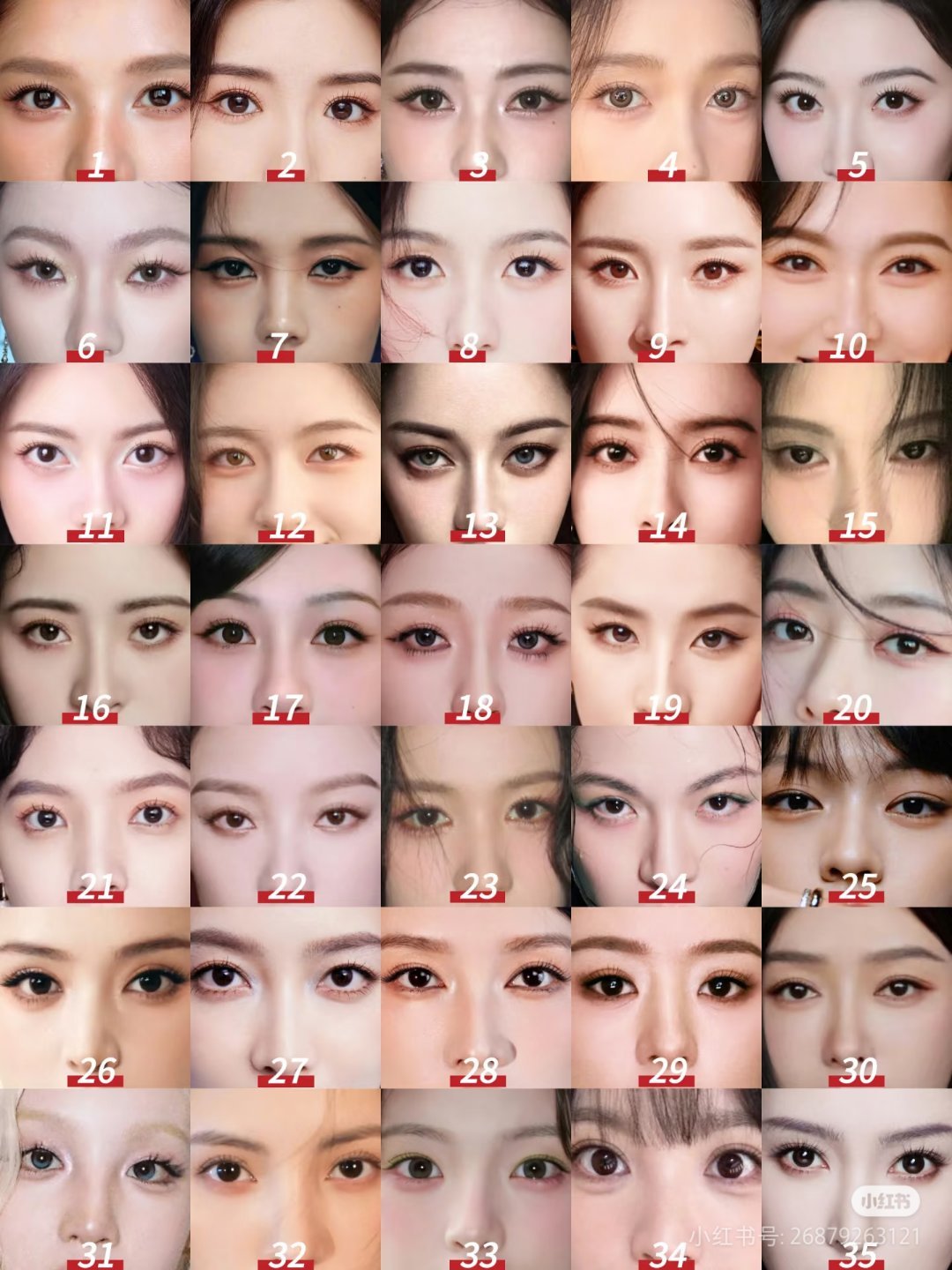 看眼睛猜明星挑战 