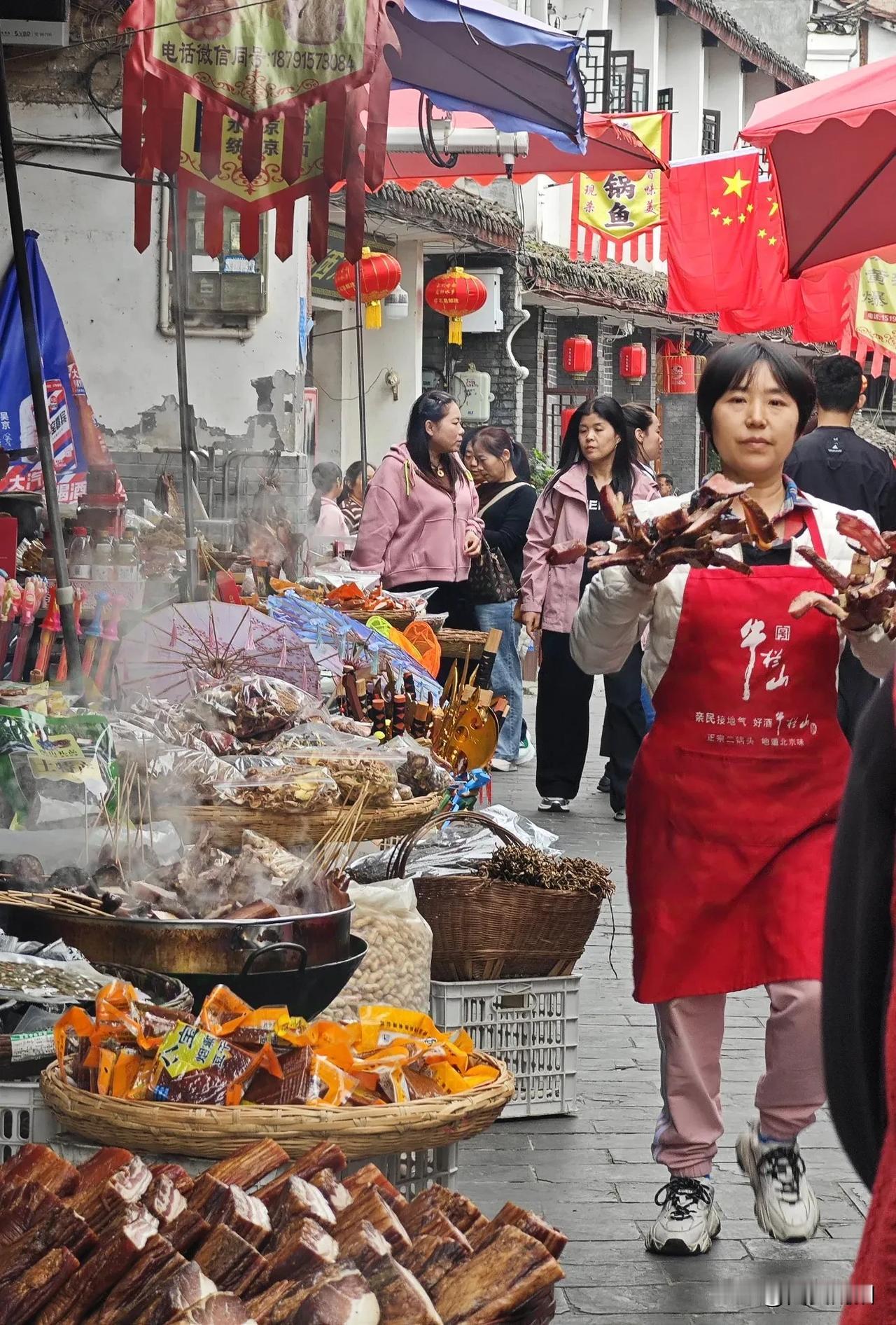 十一游大美石泉后柳水乡古镇，特色美食，景色如画，了解当地风土人情，你来过吗？#石