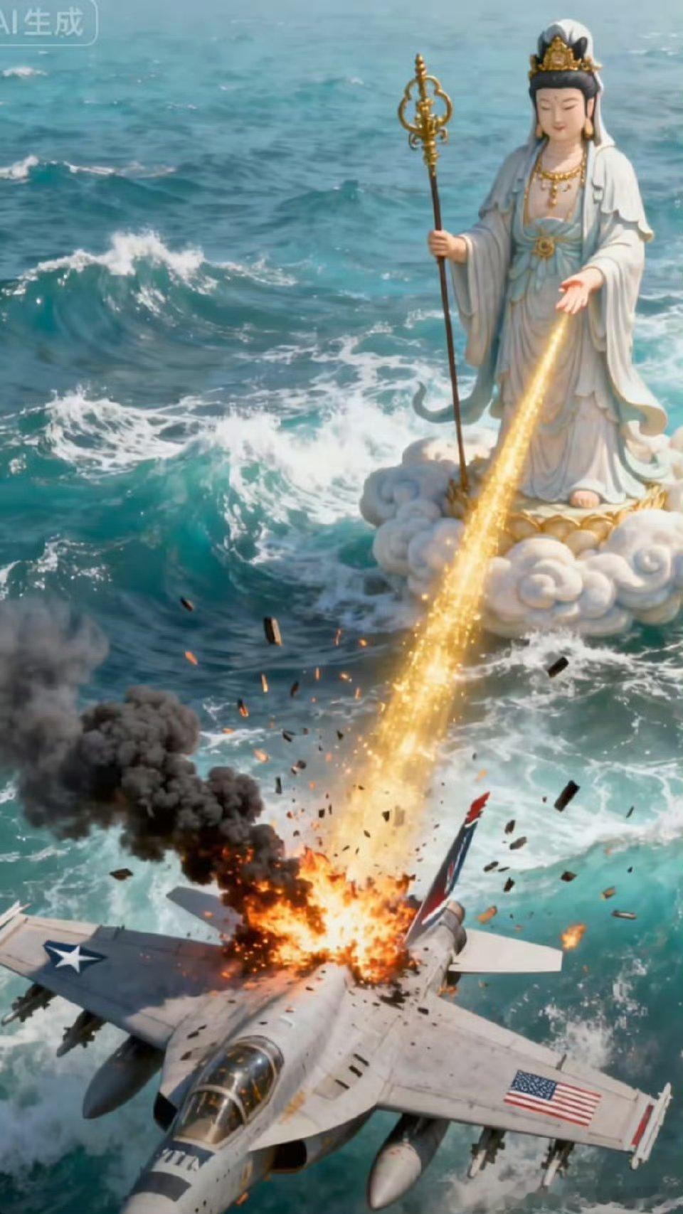 南海观音显灵了！[doge]烽火问鼎计划热点观点 ​​​