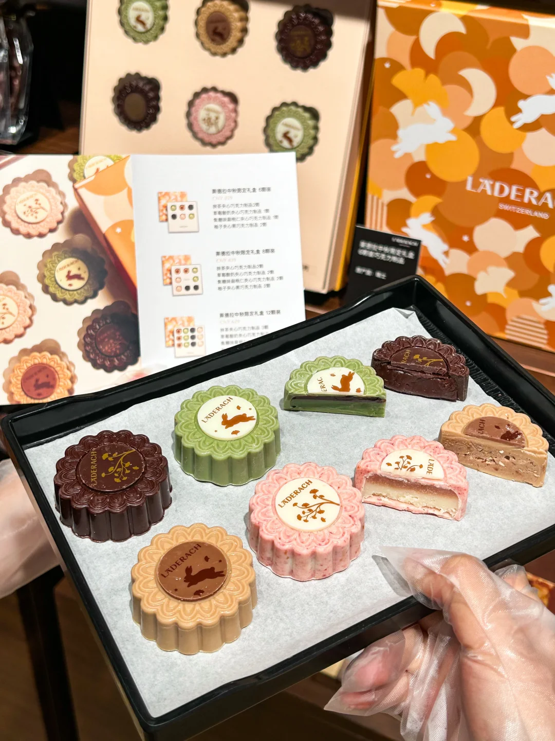 广州终于有了。。。巧克力月饼🍫！！