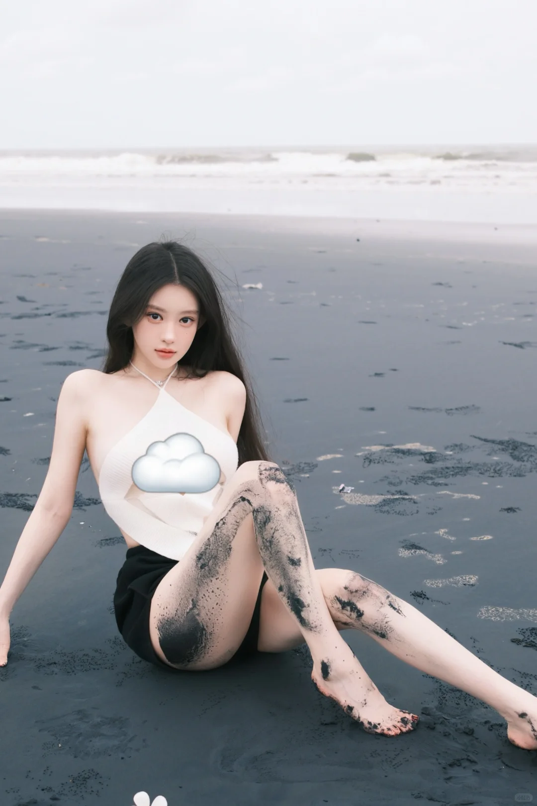 在黑沙滩的日子