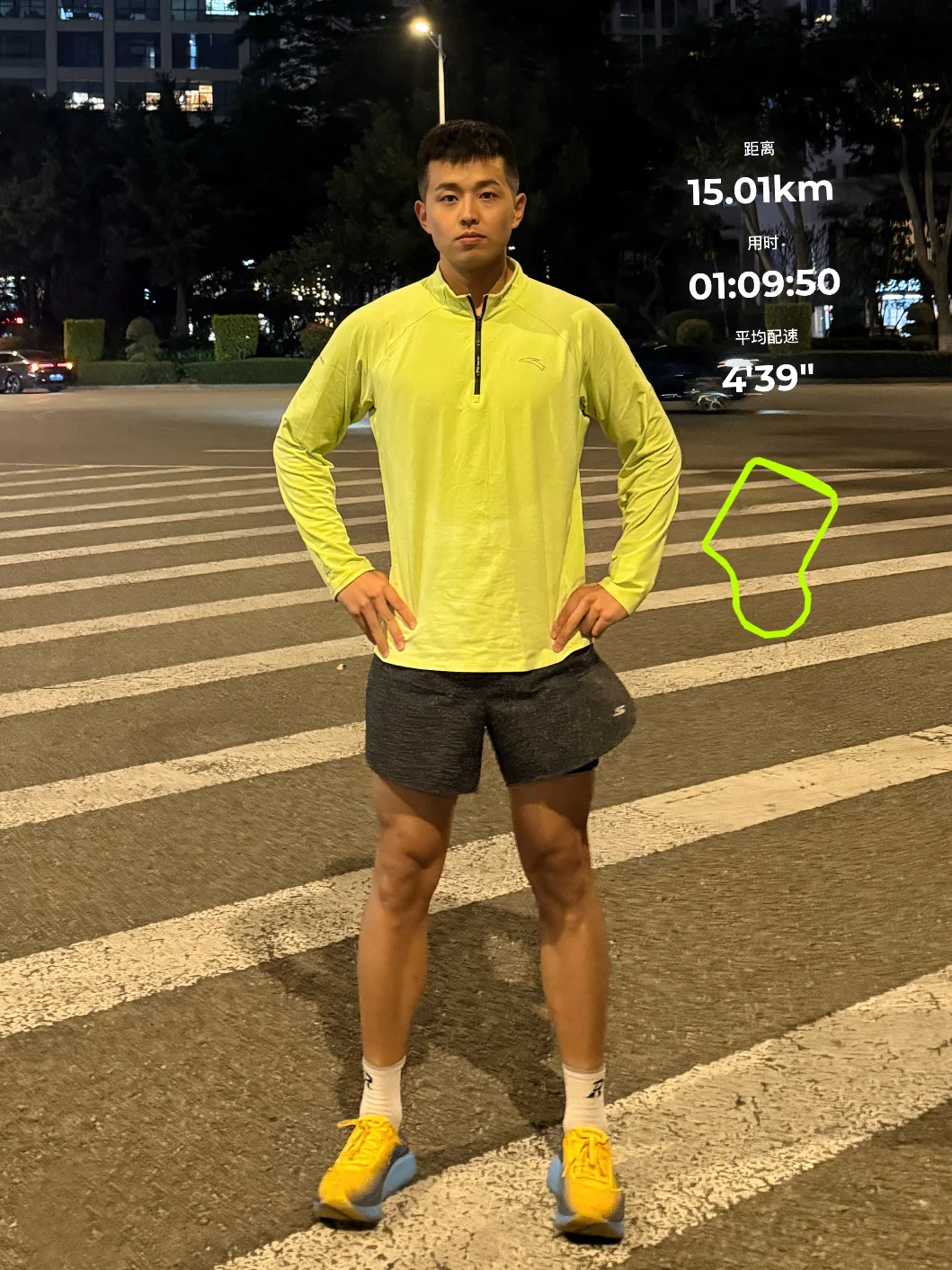 15k | 厦门冬训，短裤依旧