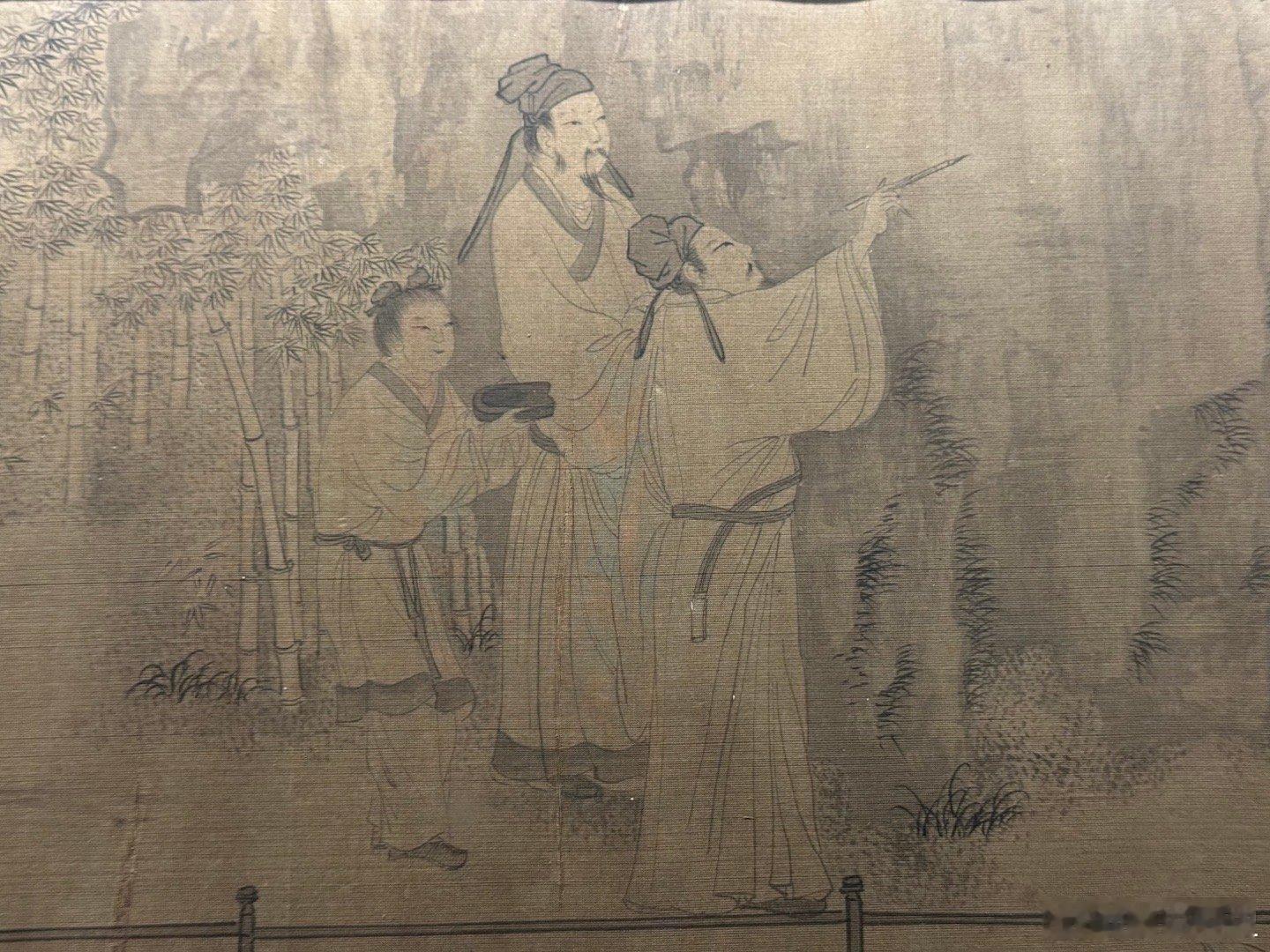 值得一看的博物馆展览 明人西园雅集图卷 