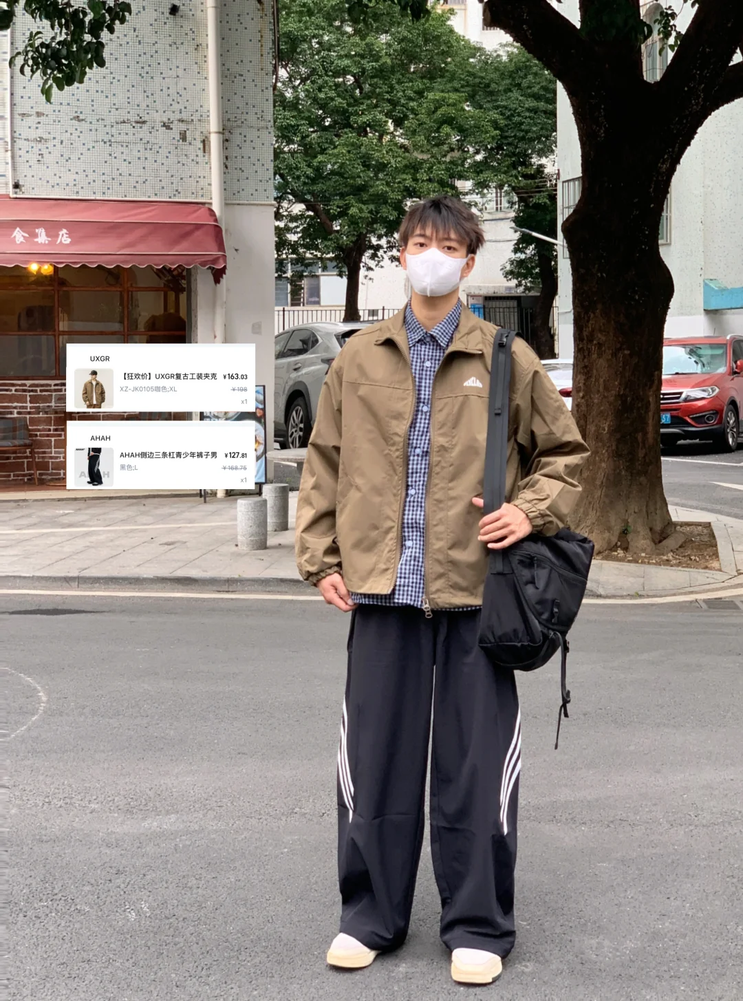 秋季通勤穿搭🍂工装夹克叠穿简直不要太帅👌