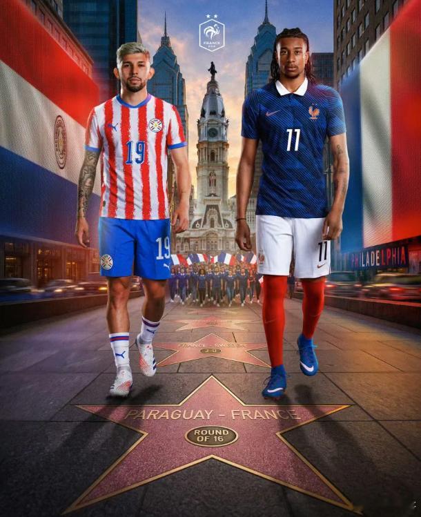 拒绝德国队剧本⚽️090：世界杯场次：巴拉圭vs法国 开球：法国🇫🇷方向：法