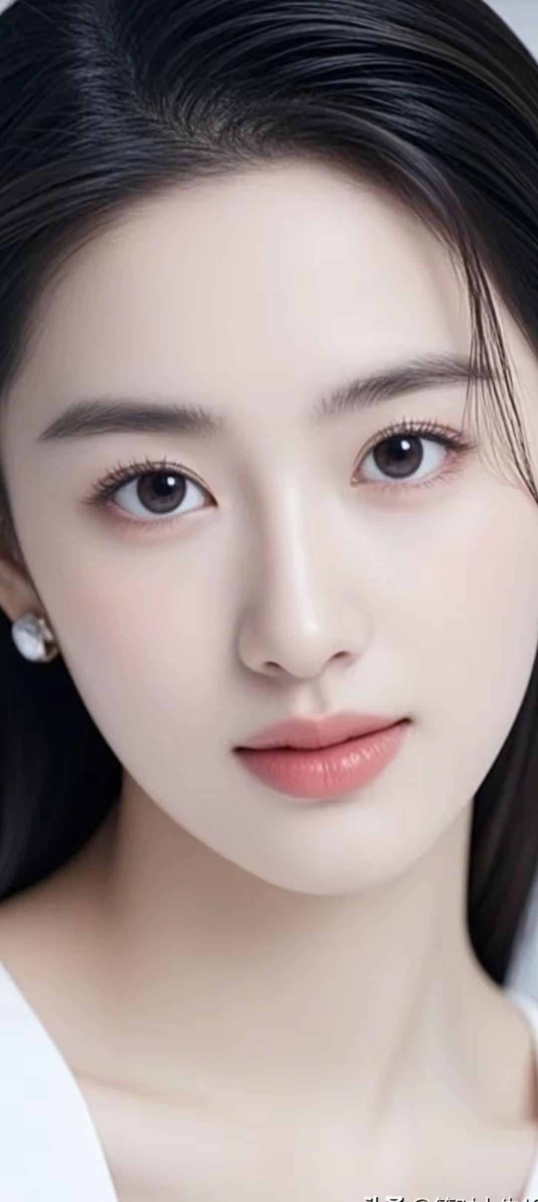 温柔眼眸，清新自然，宛如初恋般动人。