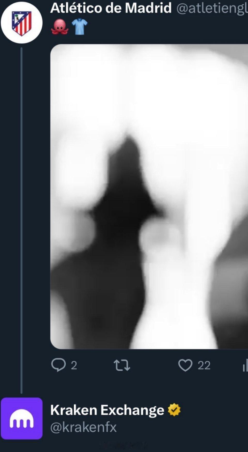 马竞新赞助商kraken，又一个加密货币平台 ​​​