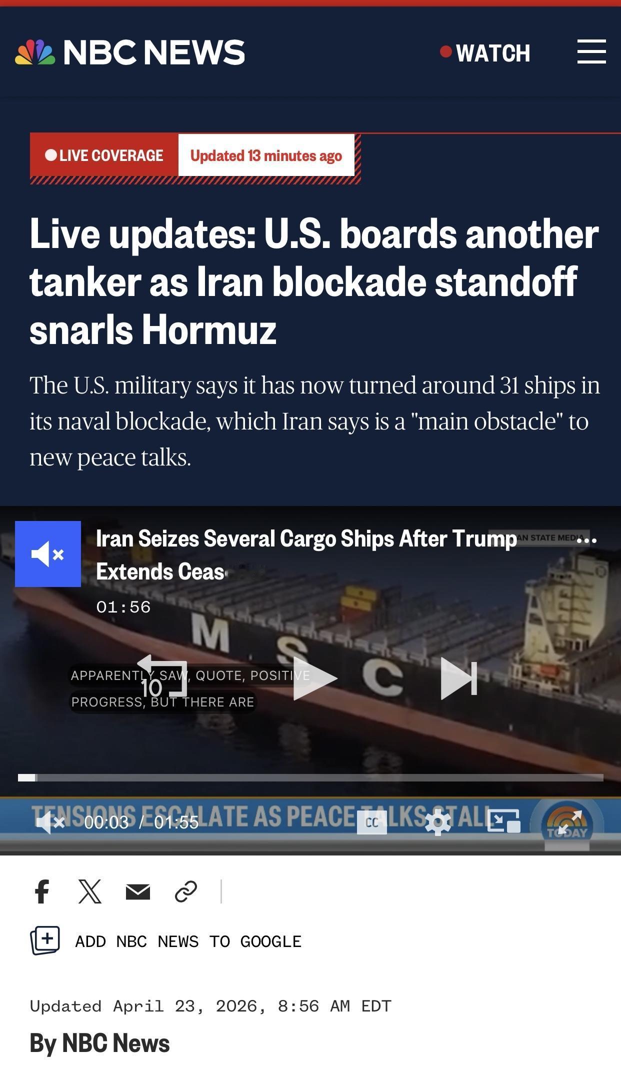 美媒：特朗普下令美海军对在霍尔木兹海峡布雷的船无论大小一律击沈

美国全国广播公