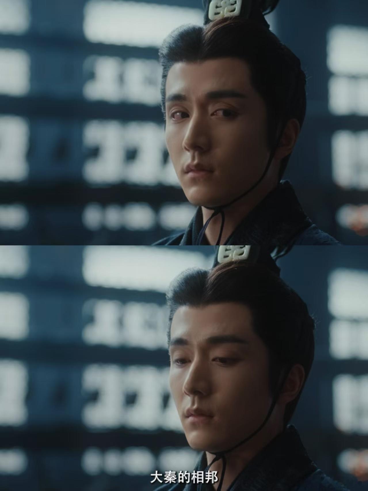 张新成闯进文臣赛道了 《秦谜》预告里有个镜头：芈元在书房枯坐，烛火映着他半明半暗